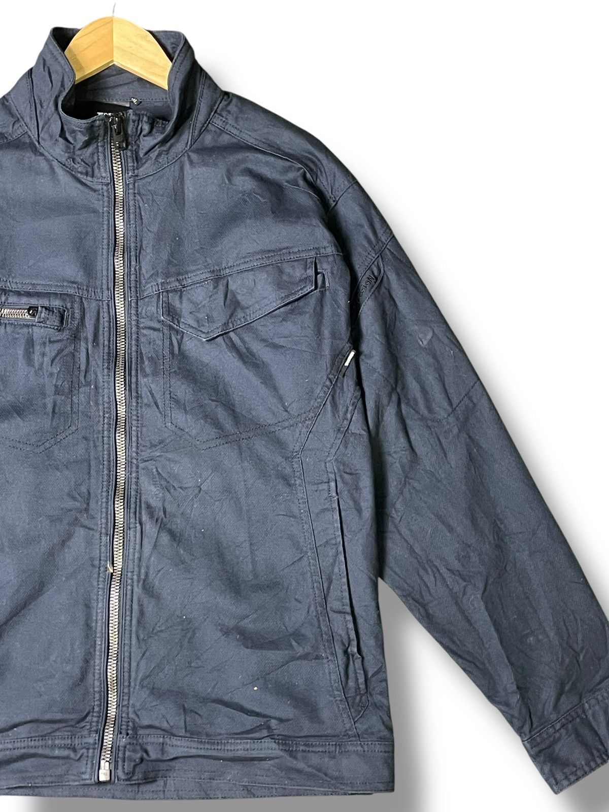 Japanese Brand × Vintage Ts Design x Japanese Brand Workwear Zipper Jacket (33) Size US M / EU 48-50 / 2 - 3 Thumbnail