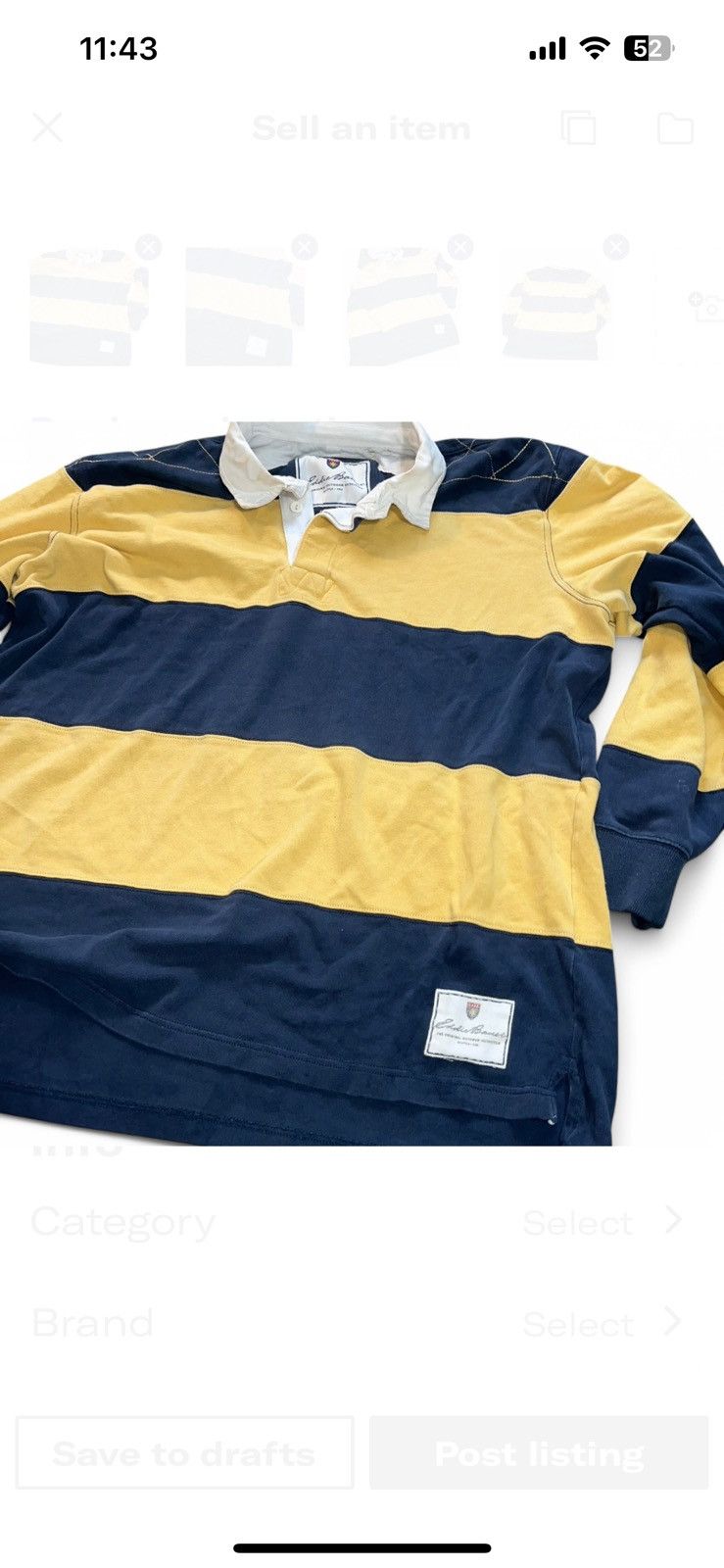 Eddie Bauer Rugby Polo Size US XXL / EU 58 / 5 - 4 Thumbnail