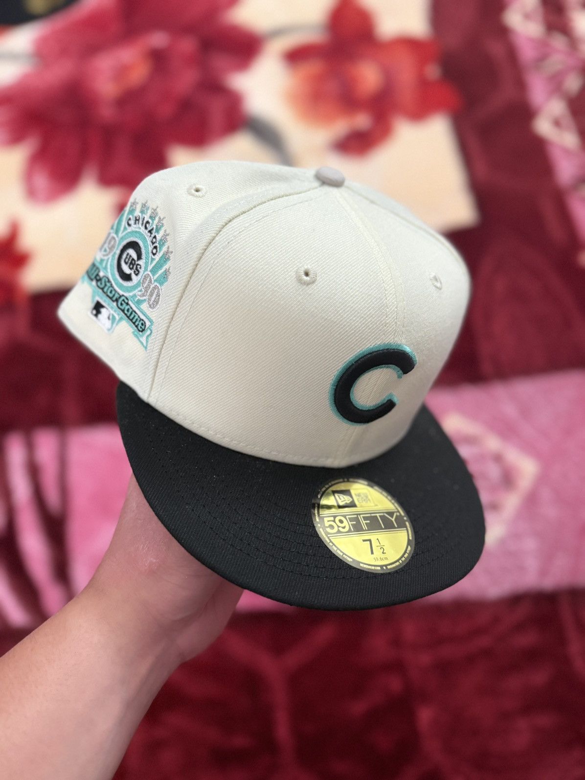 New Era Mag Park Chicago Cubs “Night Club” Fitted 7 1/2 Size ONE SIZE - 1 Thumbnail