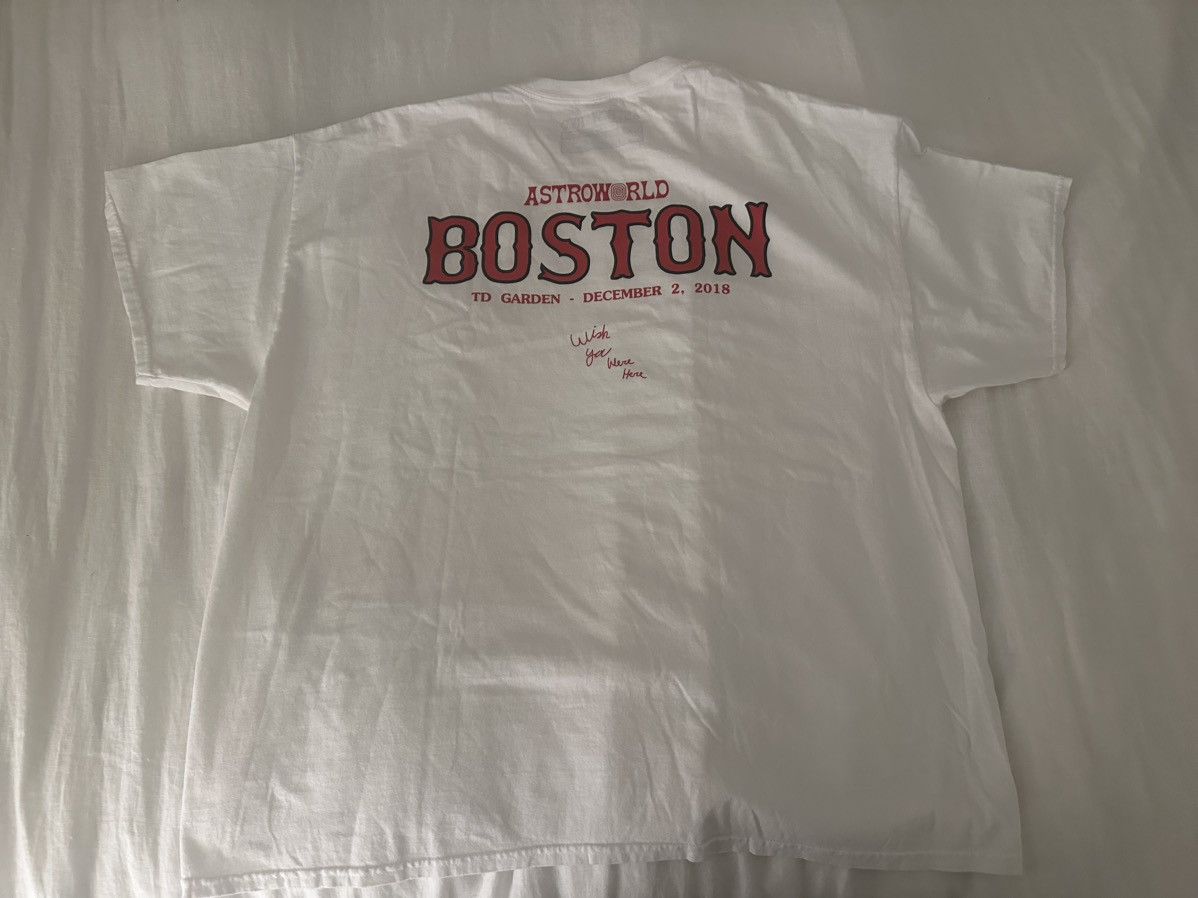 Travis Scott Travis Scott Astroworld Boston T-Shirt Size US XXL / EU 58 / 5 - 3 Thumbnail