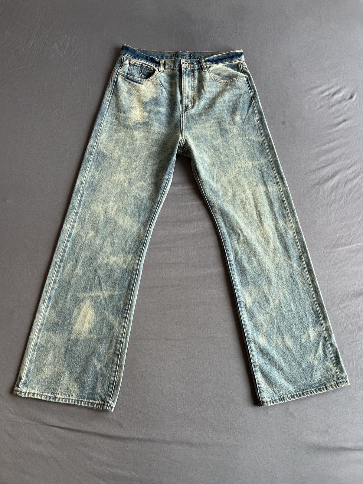 Other JAPANESE SELVEDGE DENIM BAGGY JEANS REDLINE RAW VINTAGE Size US 33 - 1 Thumbnail
