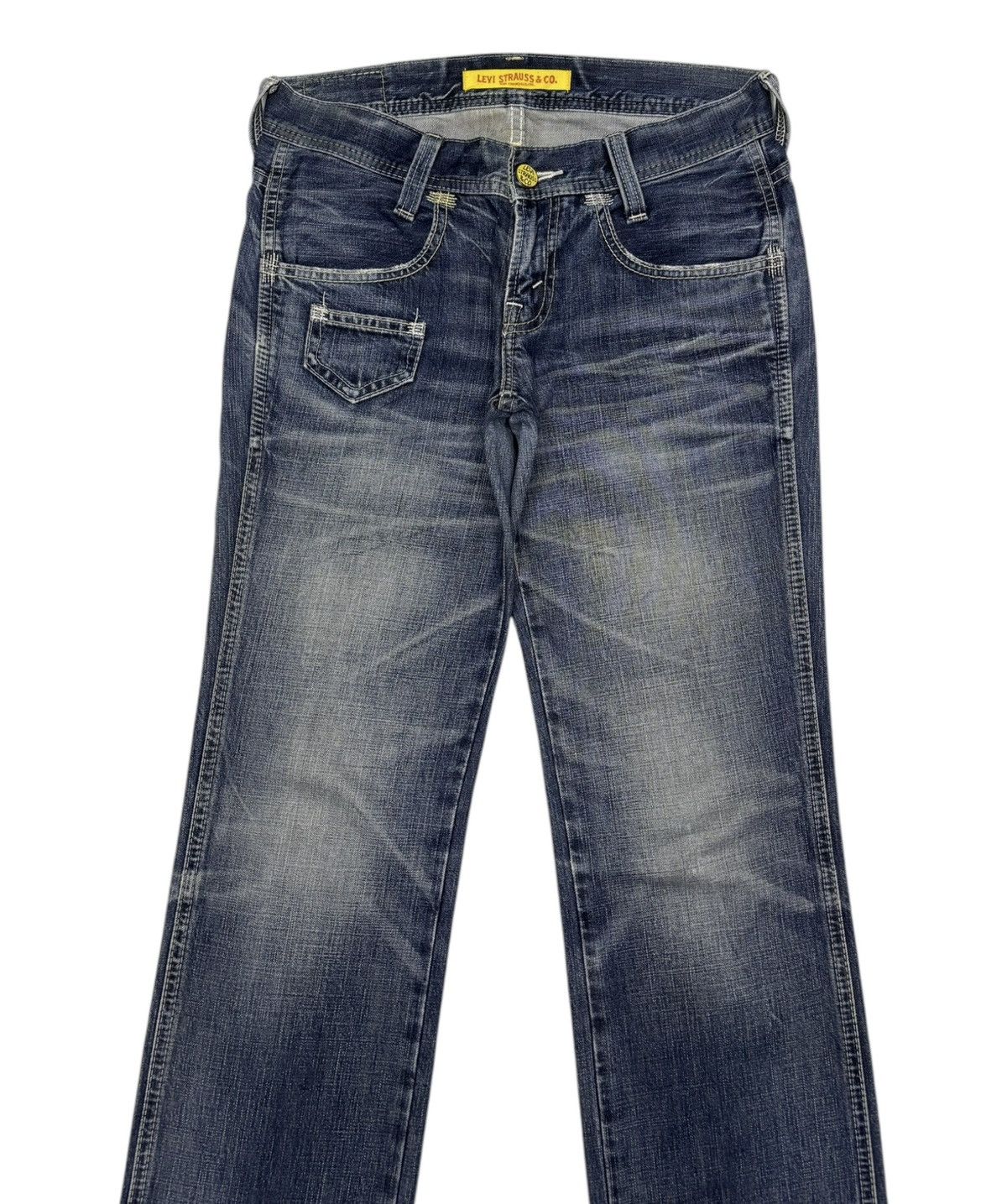 If Six Was Nine × JNCO × Levi's 🔥Levis Strauss & Co Nice Faded Denim Jeans Size US 30 / EU 46 - 5 Thumbnail