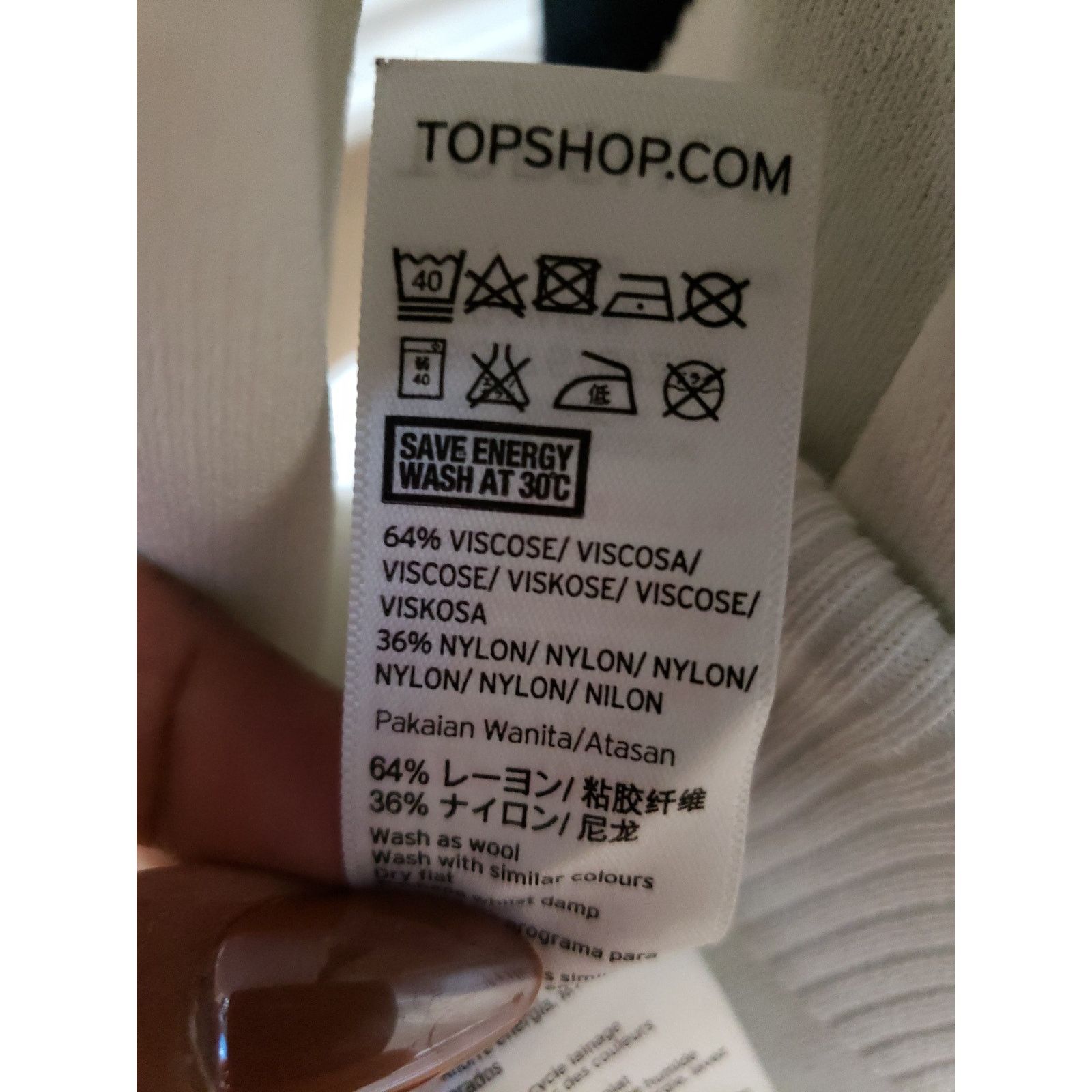 Topshop Topshop Sweater Size 2 Black White Colorblock Knit Pullover Size XS / US 0-2 / IT 36-38 - 10 Thumbnail