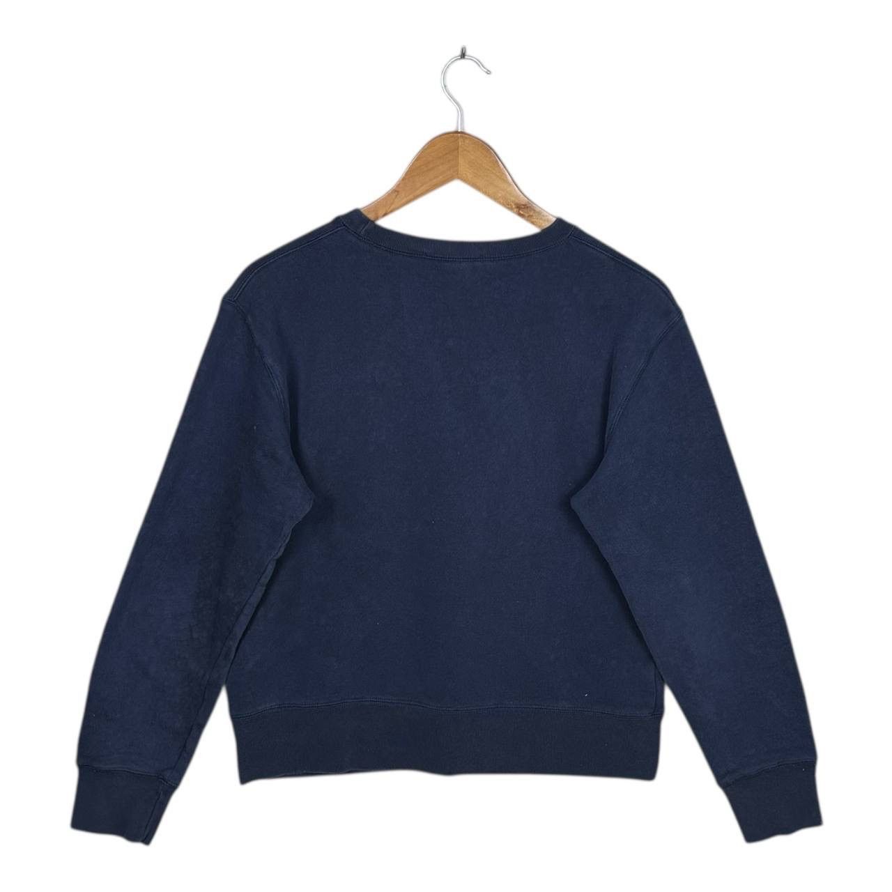 Polo Ralph Lauren 90s Ralph Lauren Sport Sweatshirt M Vintage Navy Streetwear Size US M / EU 48-50 / 2 - 2 Thumbnail