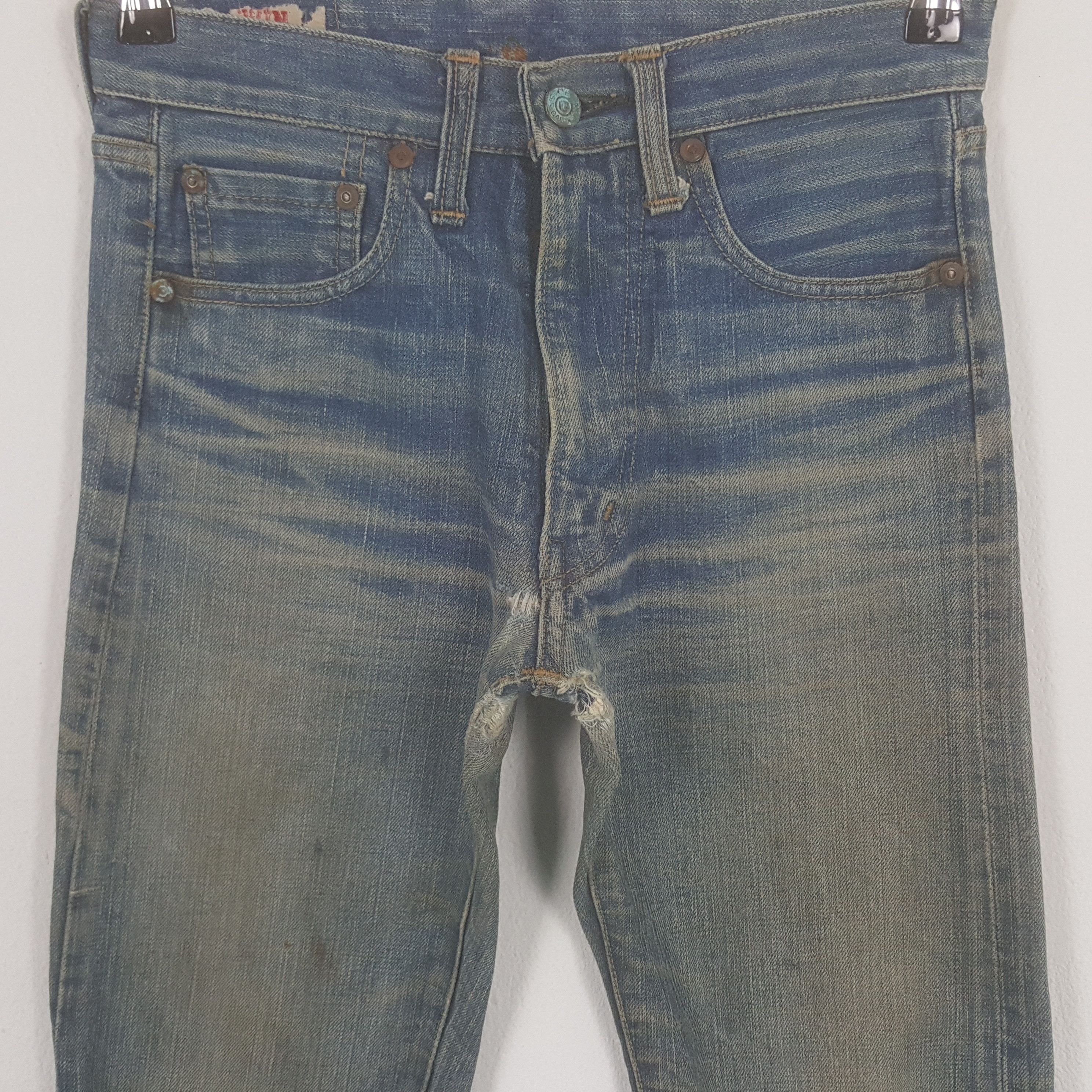 Edwin × Vintage Vintage Edwin American Distressed Style Denim Jeans Size US 26 / EU 42 - 2 Thumbnail