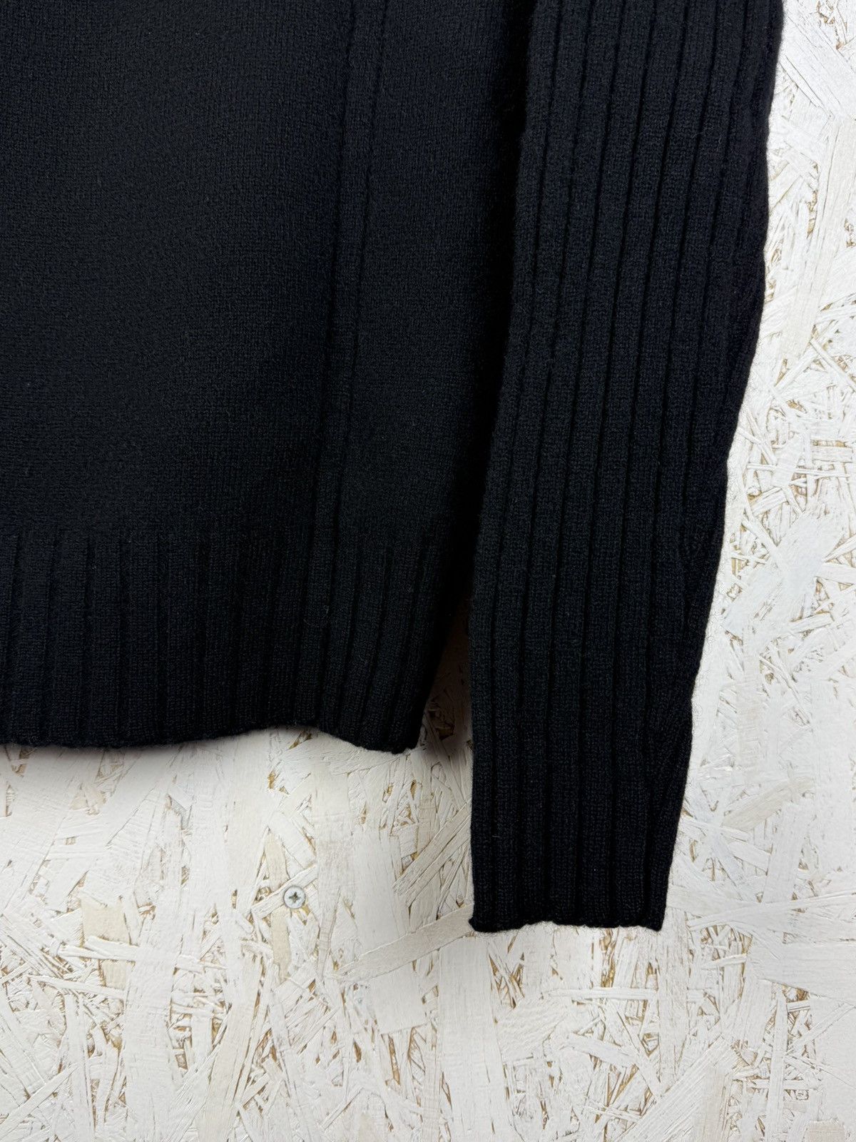 Jean Paul Gaultier 90s Jean Paul Gaultier Homme Objet Wool Turtleneck Sweater Size US M / EU 48-50 / 2 - 3 Thumbnail