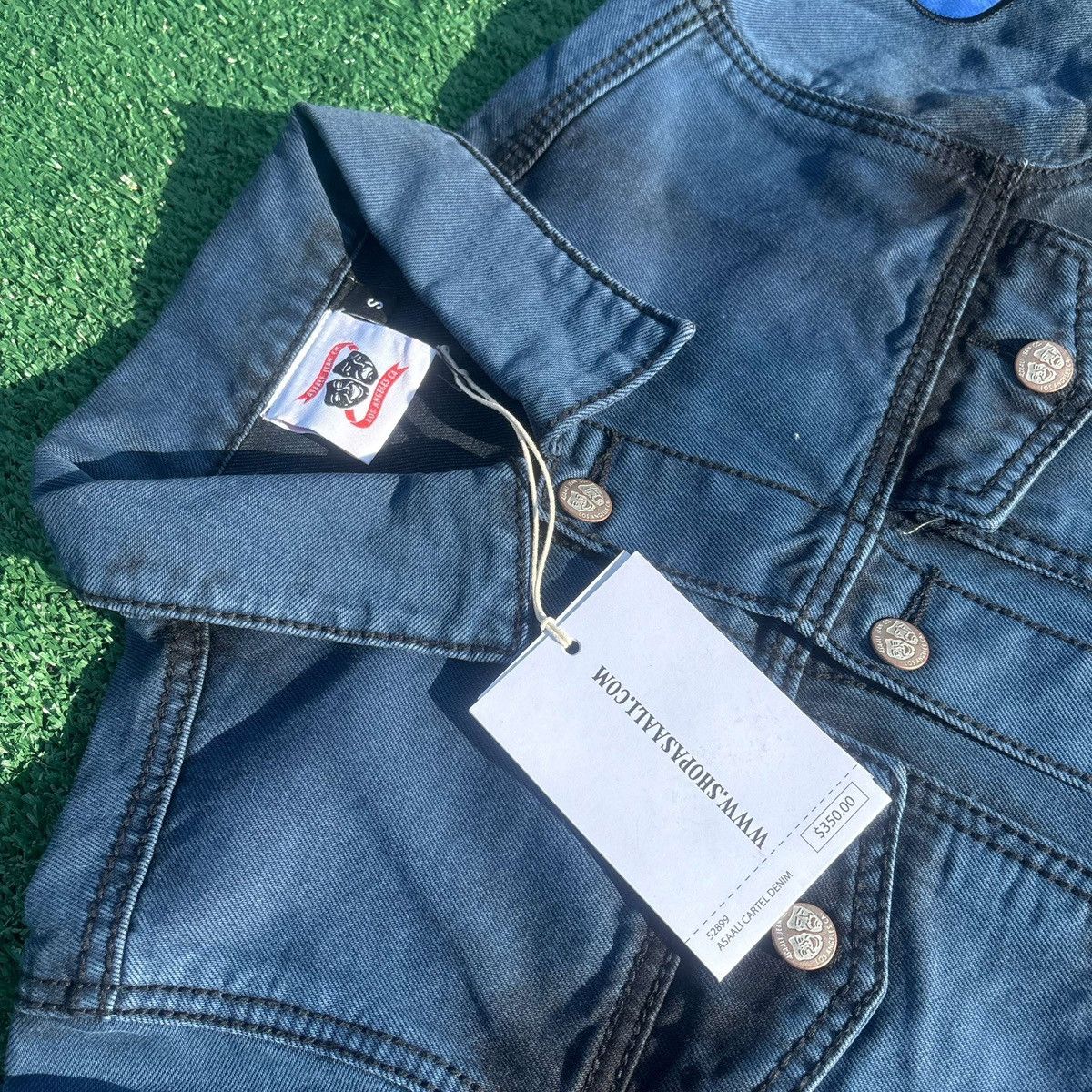 Asaali ASAALI BLUE RIBBON DENIM JACKET Size US S / EU 44-46 / 1 - 3 Thumbnail