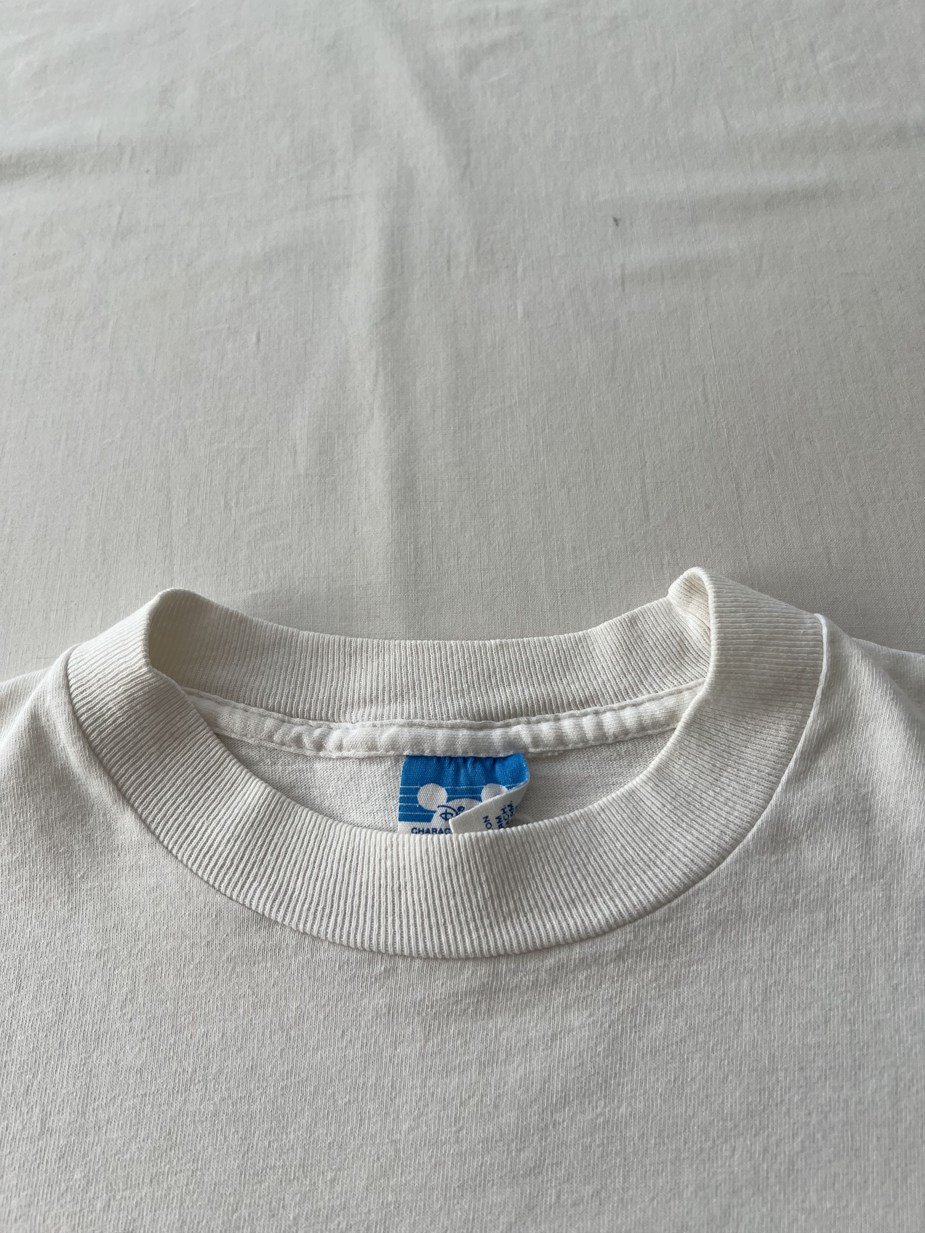 Disney Vintage 1987 Roger Rabbit Disney Cartoon White T-shirt Size US L / EU 52-54 / 3 - 16 Thumbnail