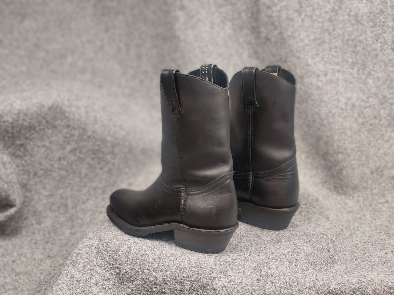 Canada West Canada West Leather Motorcycle square toe ankleVintage Boots Size US 8 / IT 38 - 8 Thumbnail