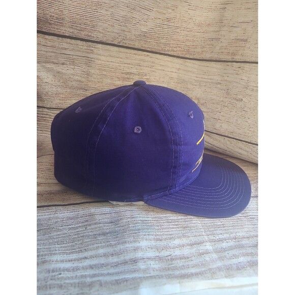 American Needle Vtg Minnesota Vikings Ann co snapback hat Split bar Size ONE SIZE - 5 Thumbnail