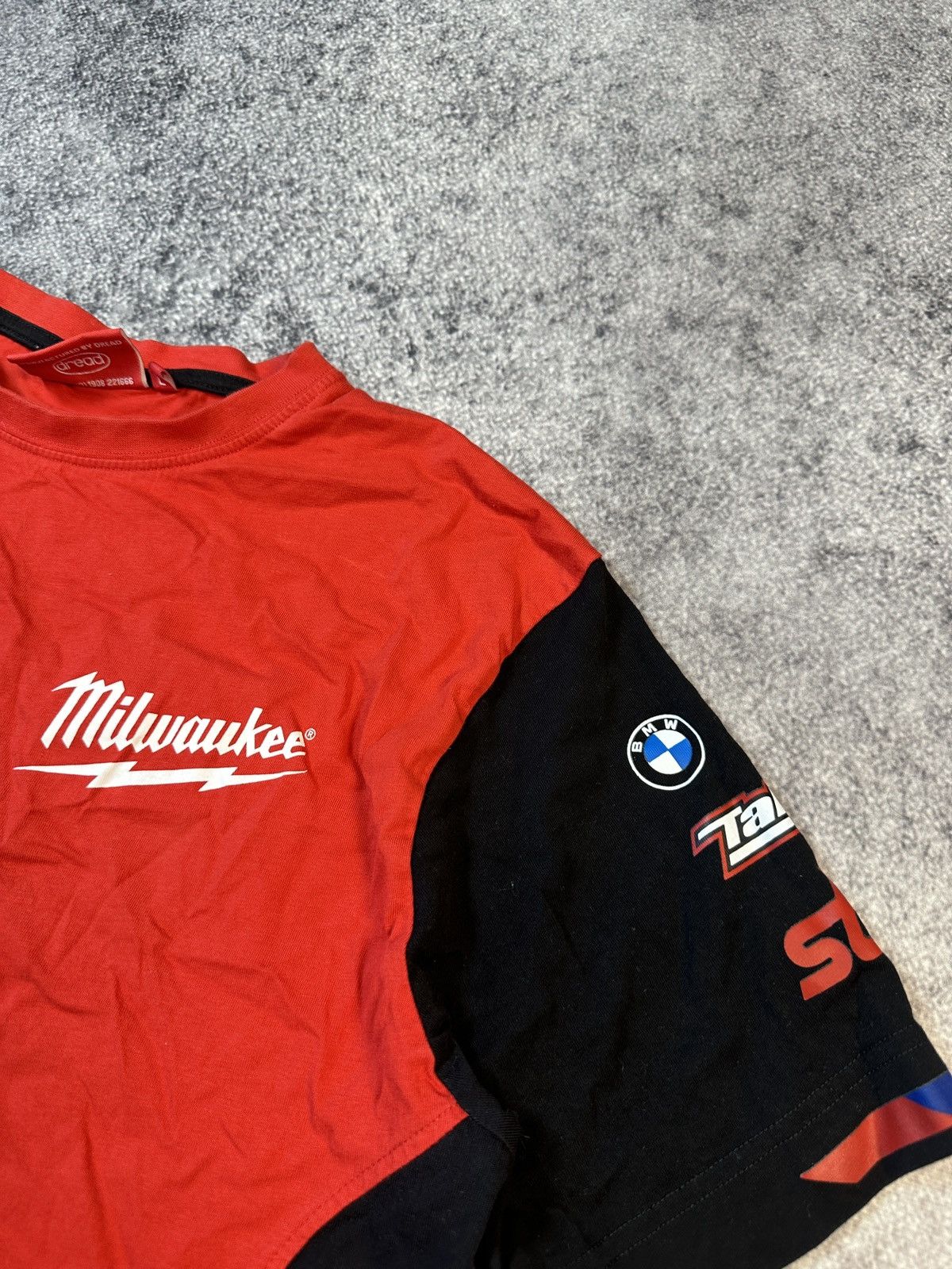 BMW BMW Milwaukee Moto Racing Logo T-shirt Streetwear Motorrad L Size US L / EU 52-54 / 3 - 3 Thumbnail