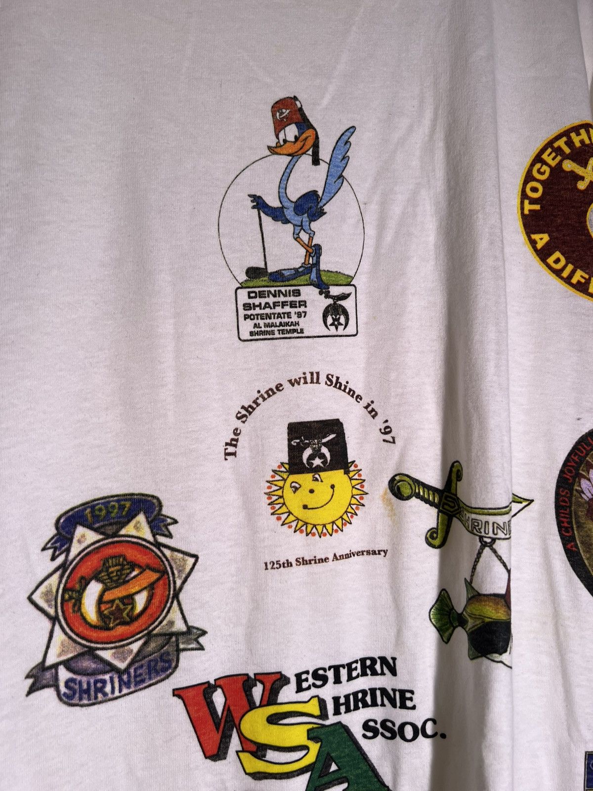 Vintage 90’s VTG Vintage Palm Springs Muslim WSA Convention T Shirt Size US XXL / EU 58 / 5 - 7 Thumbnail