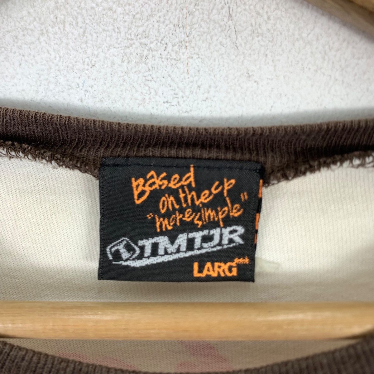 Japanese Brand × Vintage TMTJR Surfing Surfwear Long Sleeve Tee Shirt Size US L / EU 52-54 / 3 - 7 Thumbnail