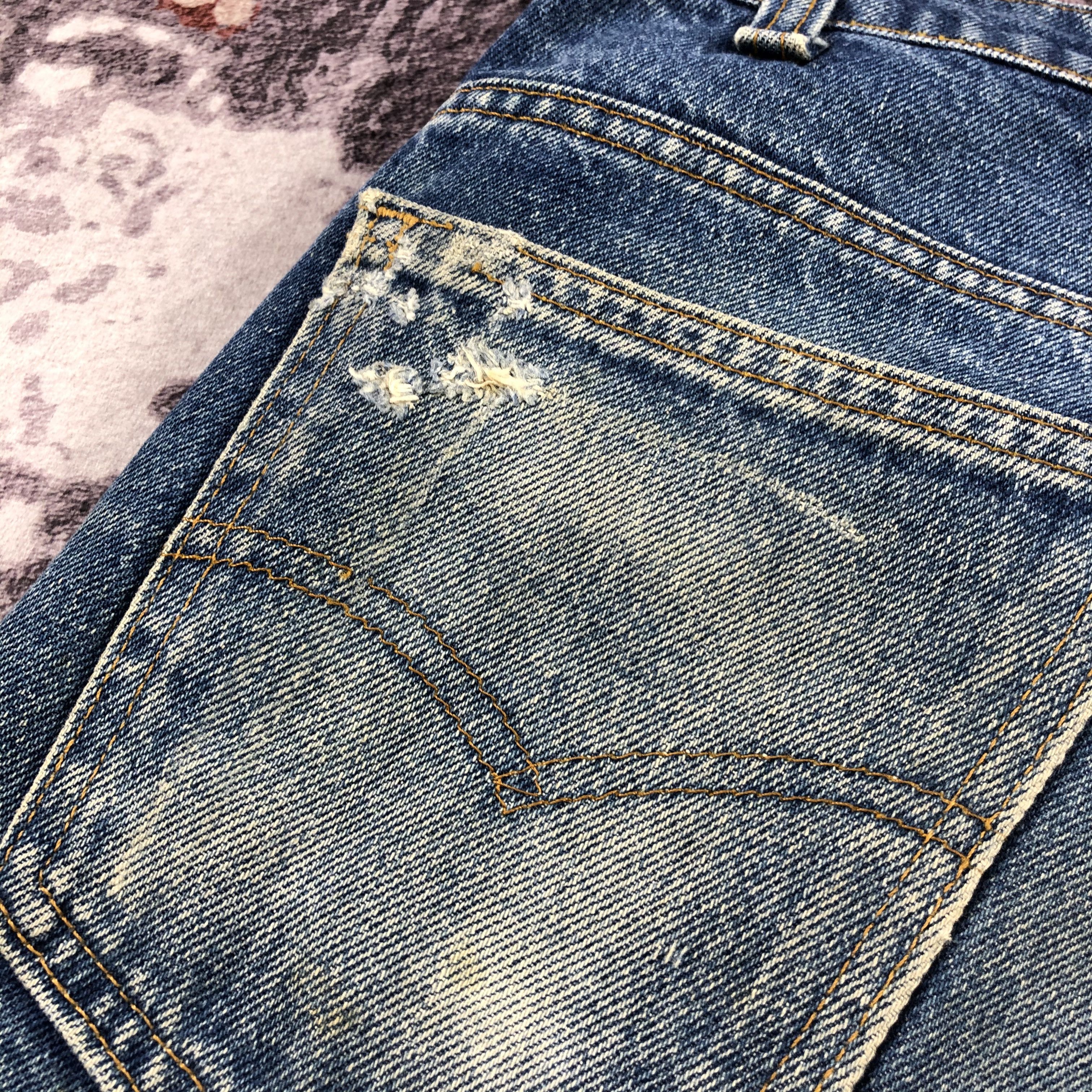 Levi's × Vintage 90s Vintage Blue Wash Levis 517 Flare Jeans-JM2209 Size US 34 / EU 50 - 7 Thumbnail