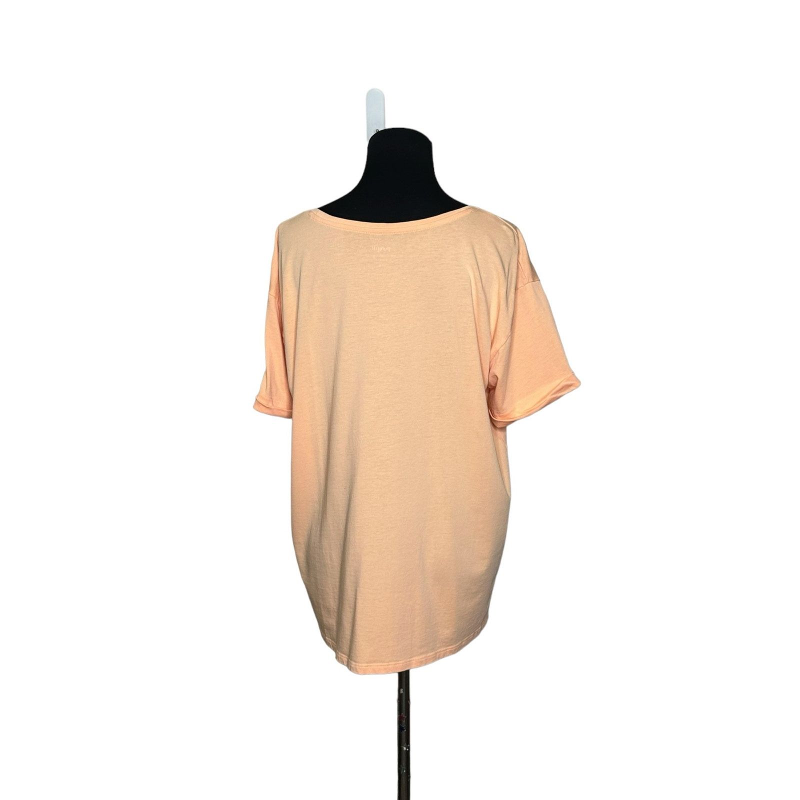 J. Jill J. Jill melon orange short sleeves t shirt size L Size L / US 10 / IT 46 - 13 Thumbnail