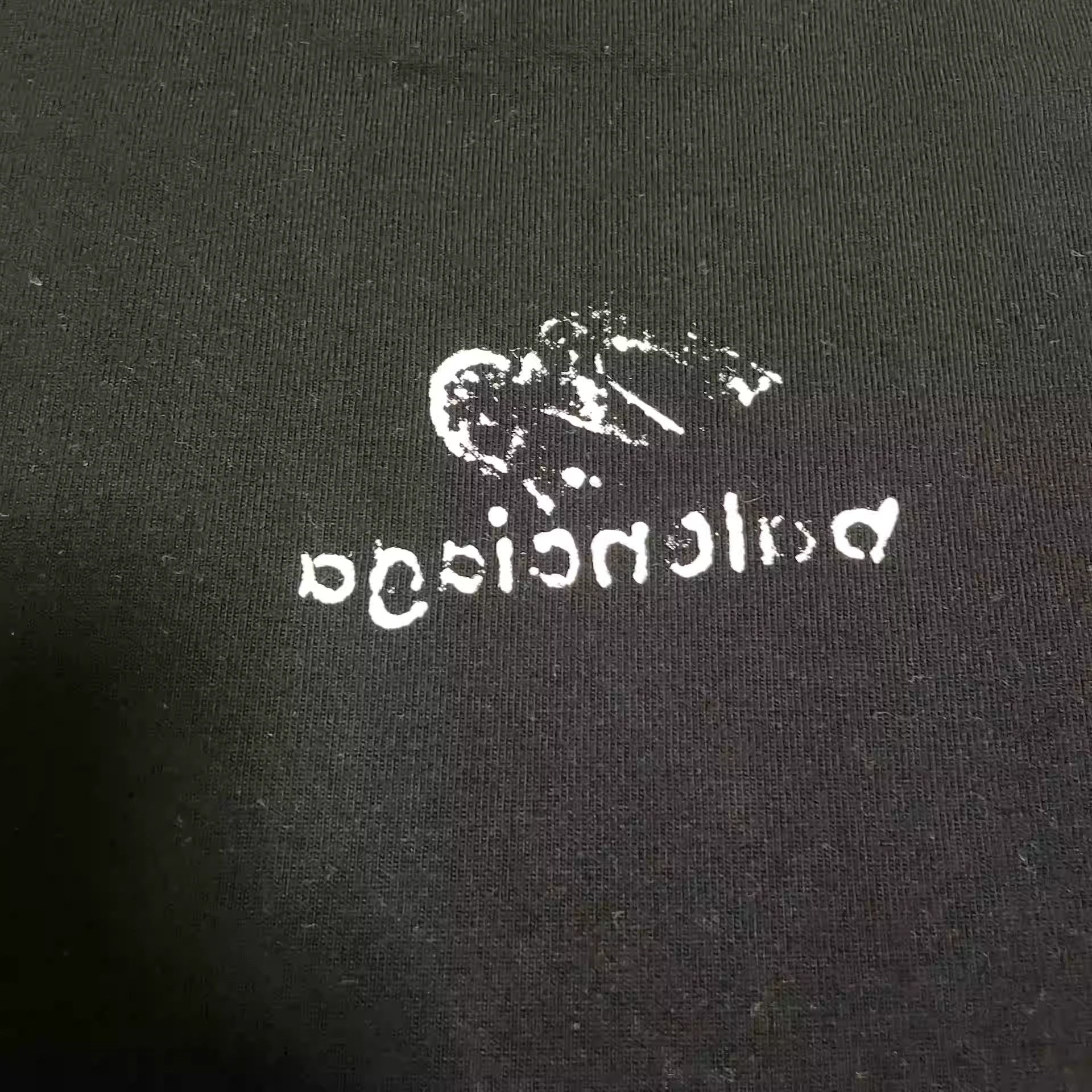 Balenciaga Balenciaga black t-shirt Size US L / EU 52-54 / 3 - 4 Thumbnail