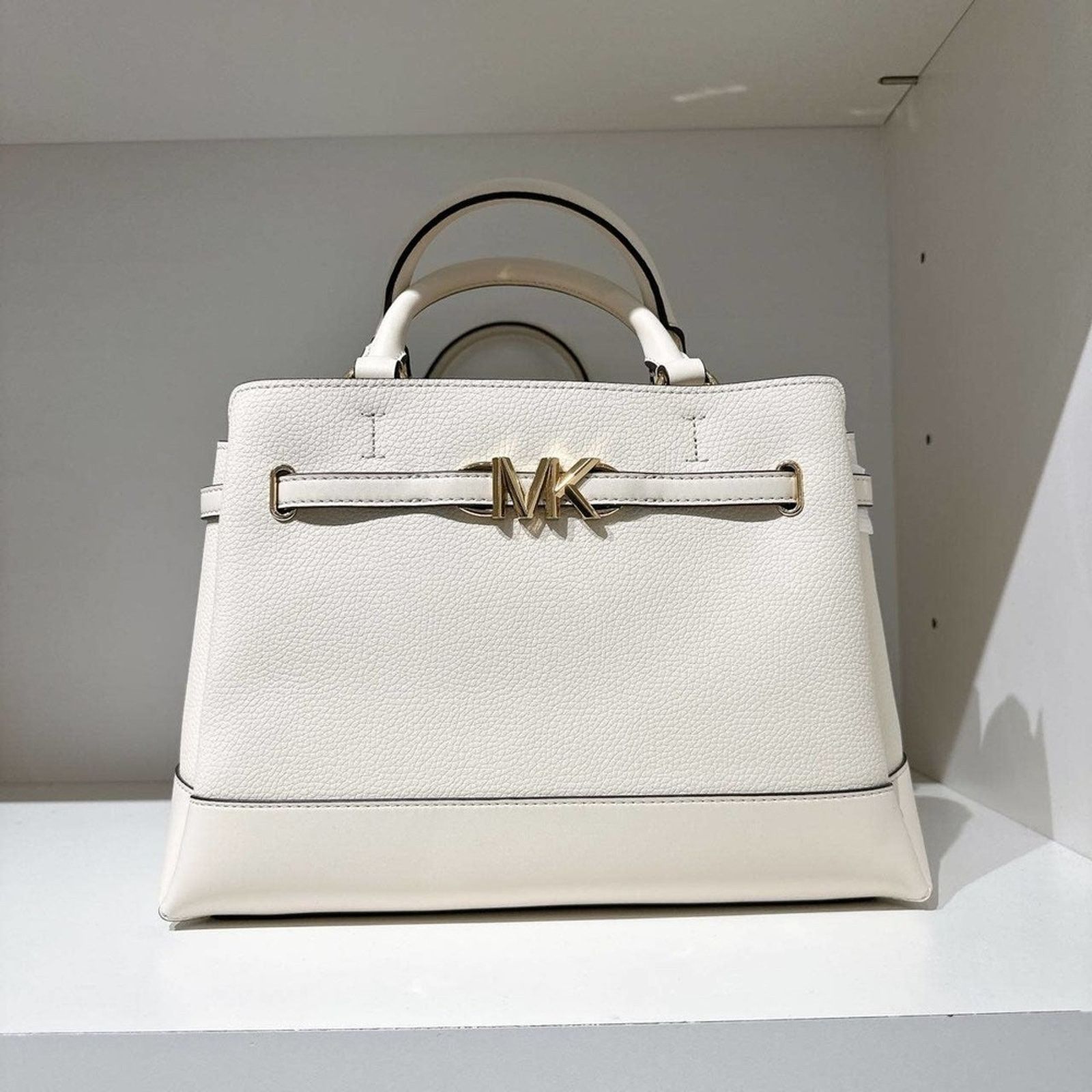 Michael Kors Michael Kors 35S3G6RS3T Reed Large Crossbody IN LT CREAM Size ONE SIZE - 2 Thumbnail