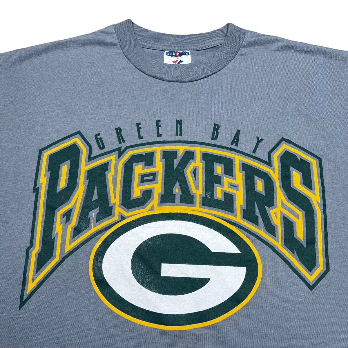 NFL × Vintage Vtg 90s NFL Green Bay Packers Spell Out 3D Logo Graphic Tee Size US L / EU 52-54 / 3 - 8 Thumbnail
