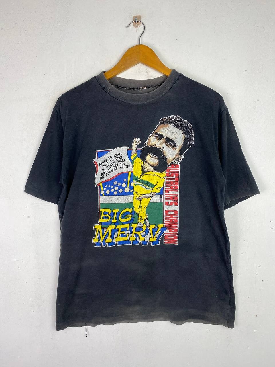 Vintage vintage big merv cricketter tee sunfaded Size US M / EU 48-50 / 2 - 1 Thumbnail