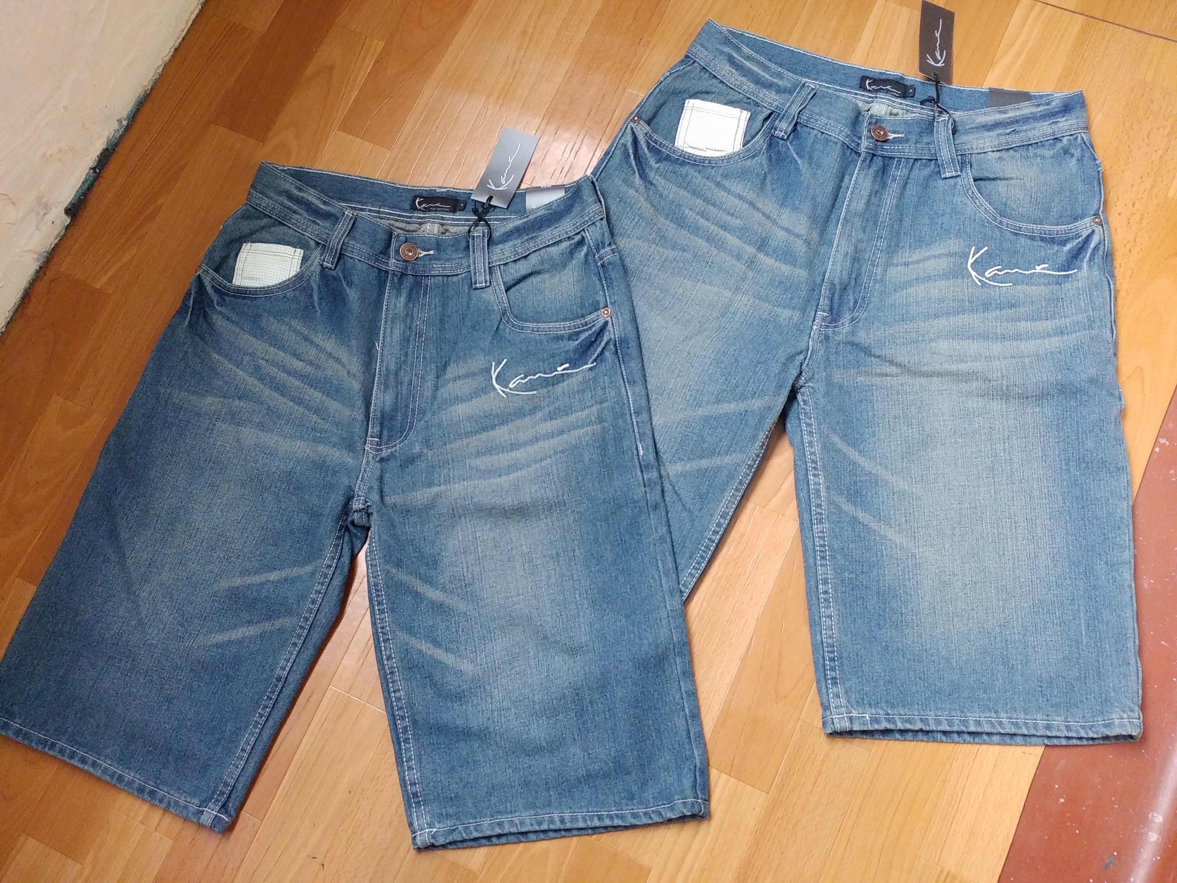 Karl Kani KARL KANI shorts, vintage hip hop baggy jeans, 90s size W 30 Size US 30 / EU 46 - 6 Thumbnail