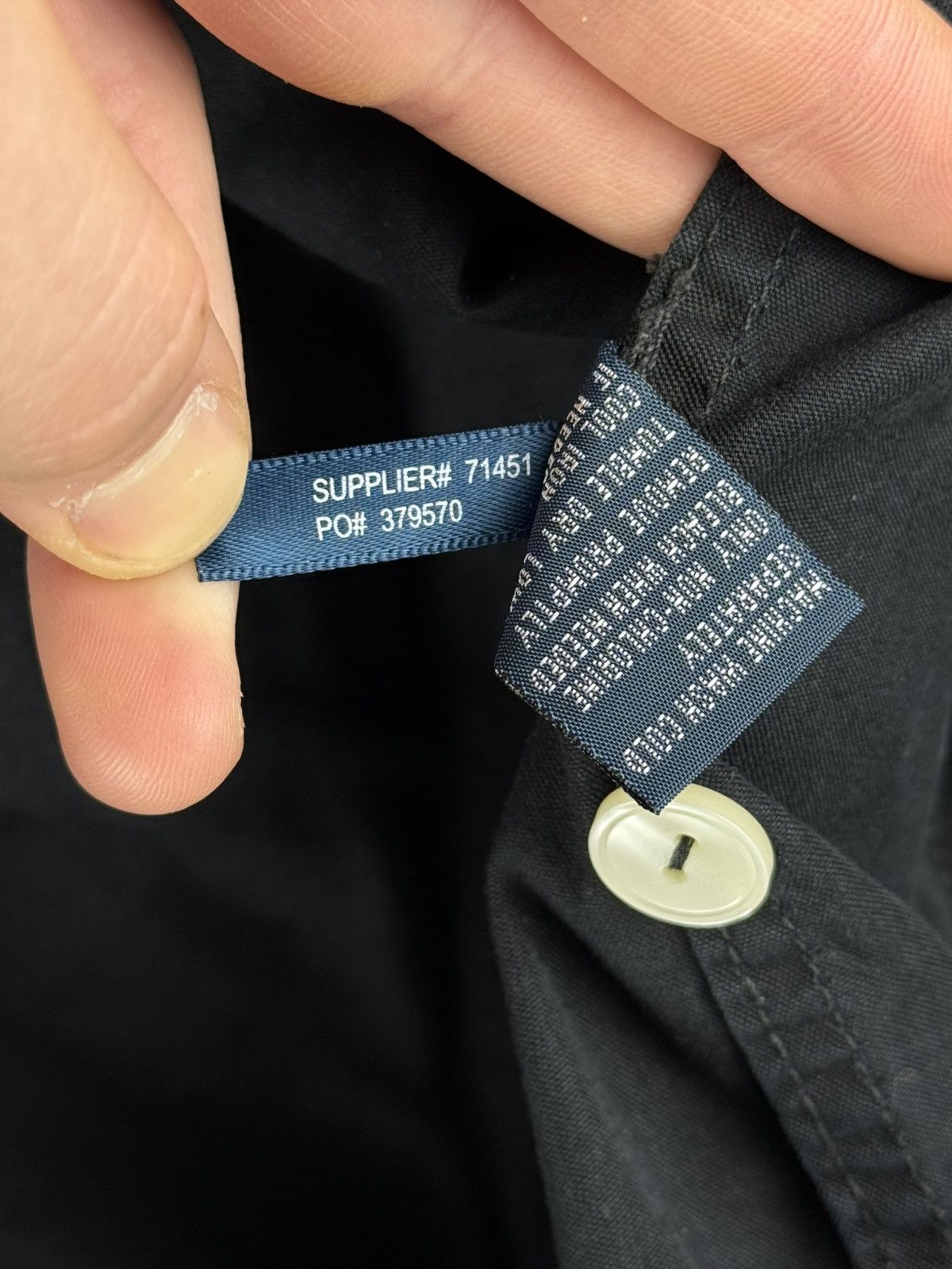 Polo Ralph Lauren Vintage Polo Ralph Lauren Zip Up Hooded Jacket Black Size US XL / EU 56 / 4 - 6 Thumbnail