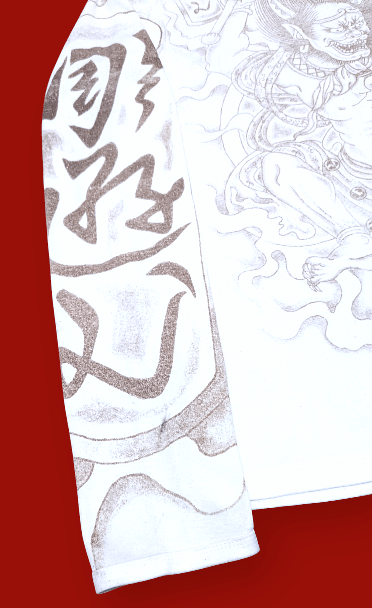 Anime × Japanese Brand × Vintage Vintage Eaksak Demon Anime Oni Yakuza Style T shirt Size US M / EU 48-50 / 2 - 6 Thumbnail