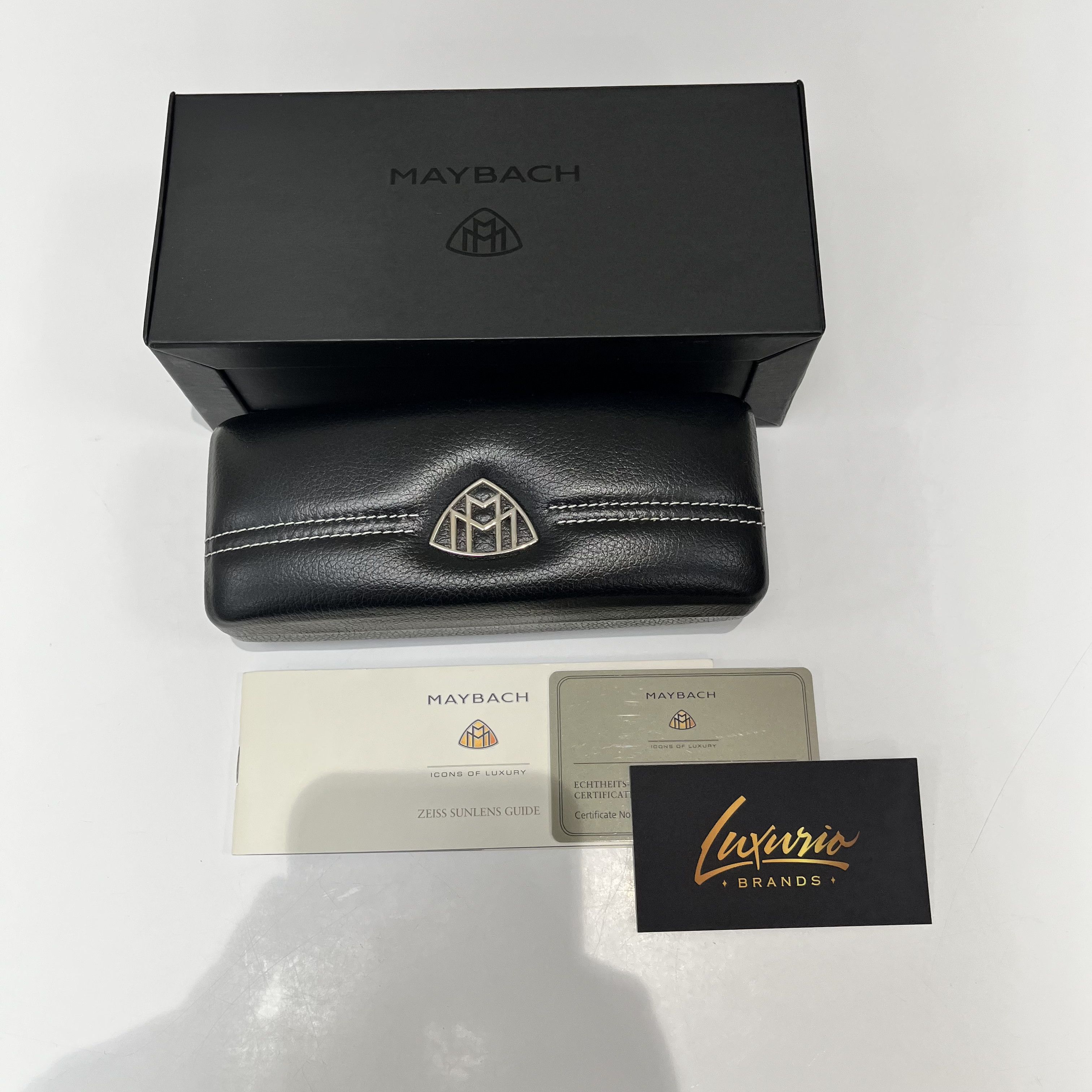 MAYBACH Eyewear Maybach Gold Wood Sunglasses Size ONE SIZE - 11 Thumbnail