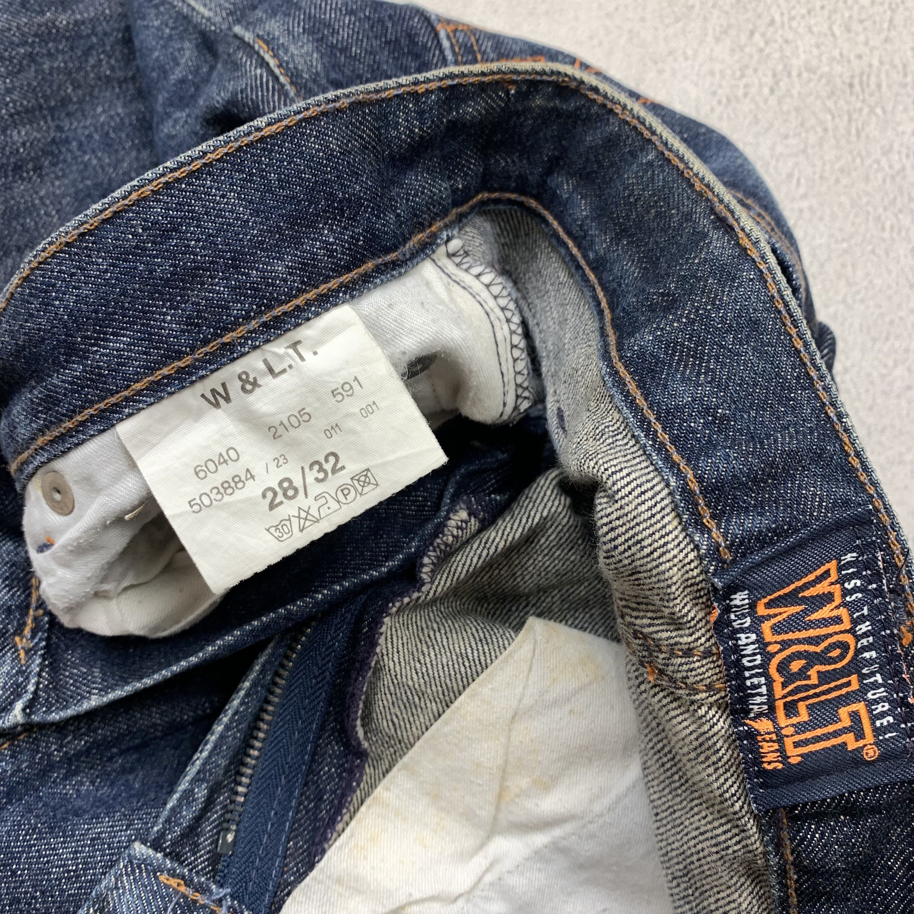 W&LT Wild And Lethal Jeans Kiss The Future Denim