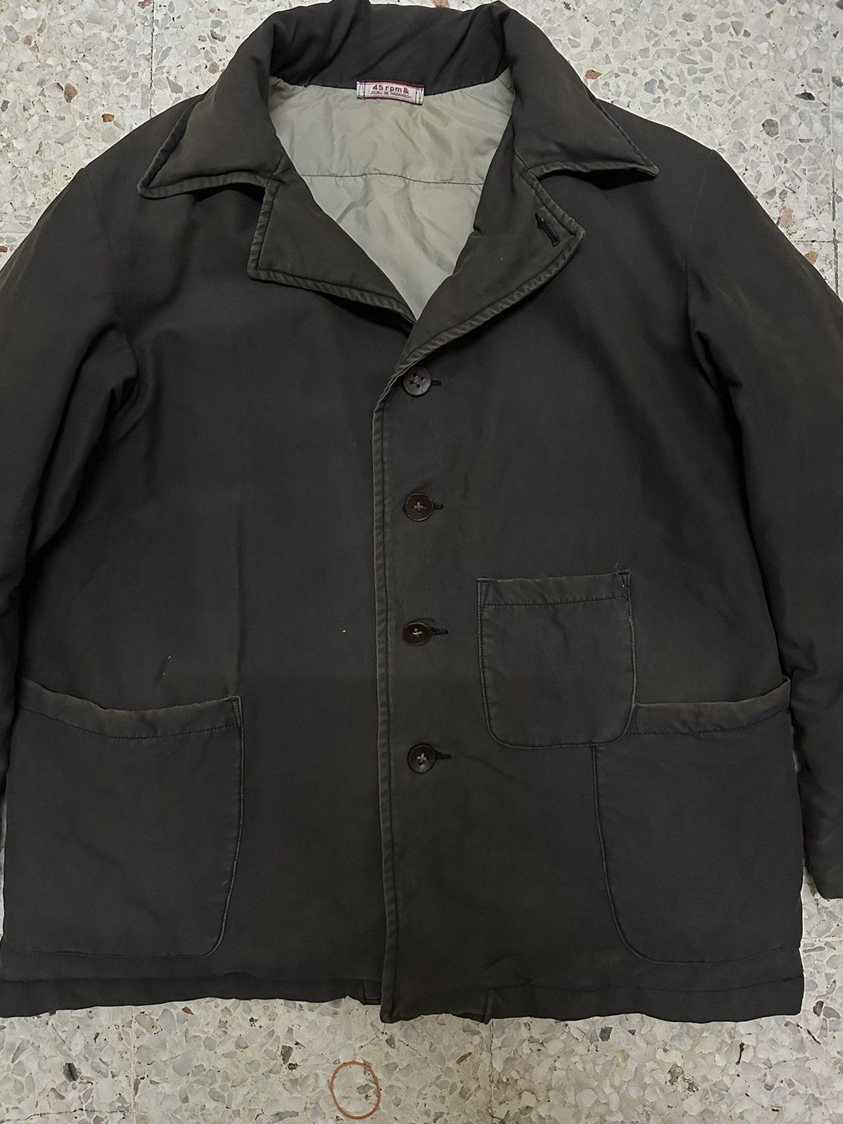 45rpm 45Rpm Padded Jacket 3 Pocket Design Faded Size US XL / EU 56 / 4 - 3 Thumbnail