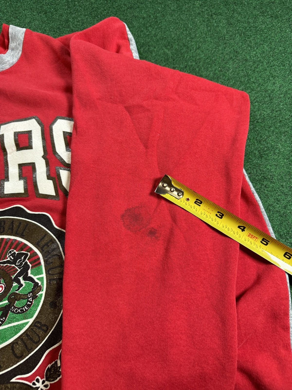 Nutmeg × Vintage Vintage 90s Nutmeg Mills San Fransisco 49ers Med Sweatshirt Size US M / EU 48-50 / 2 - 9 Thumbnail