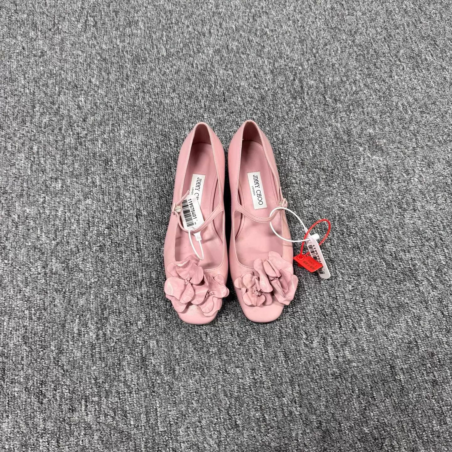 Jimmy Choo Jimmy Choo Pink Floral Block Heel Shoes 39 99 New Size US 8.5 / IT 38.5 - 3 Thumbnail