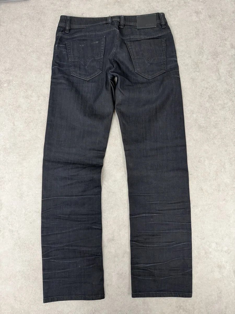 Diesel Diesel Black Stretch Biker Denim Jeans Size US 32 / EU 48 - 2 Thumbnail