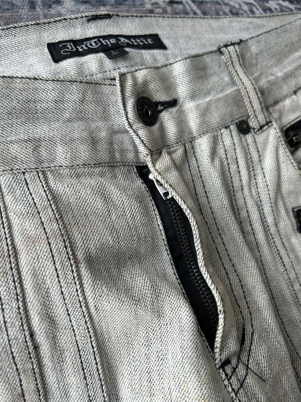 In The Attic In The Attic Flared Tactical Pants Size US 33 - 12 Thumbnail