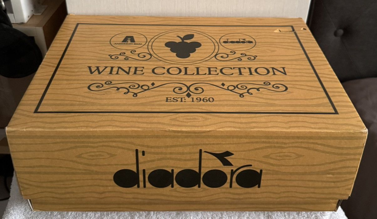Diadora ANDERSON BLUU X MAVERICK 'WINE COLLECTION - CHARDONNAY' Size US 9.5 / EU 42-43 - 6 Thumbnail