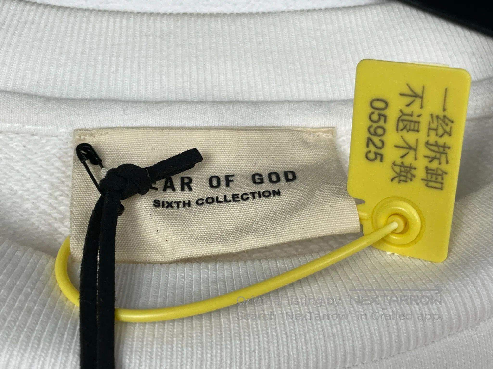 Fear of God FEAR OF GOD Main Line Patchwork Long Sleeve Hoodie Size US M / EU 48-50 / 2 - 5 Thumbnail