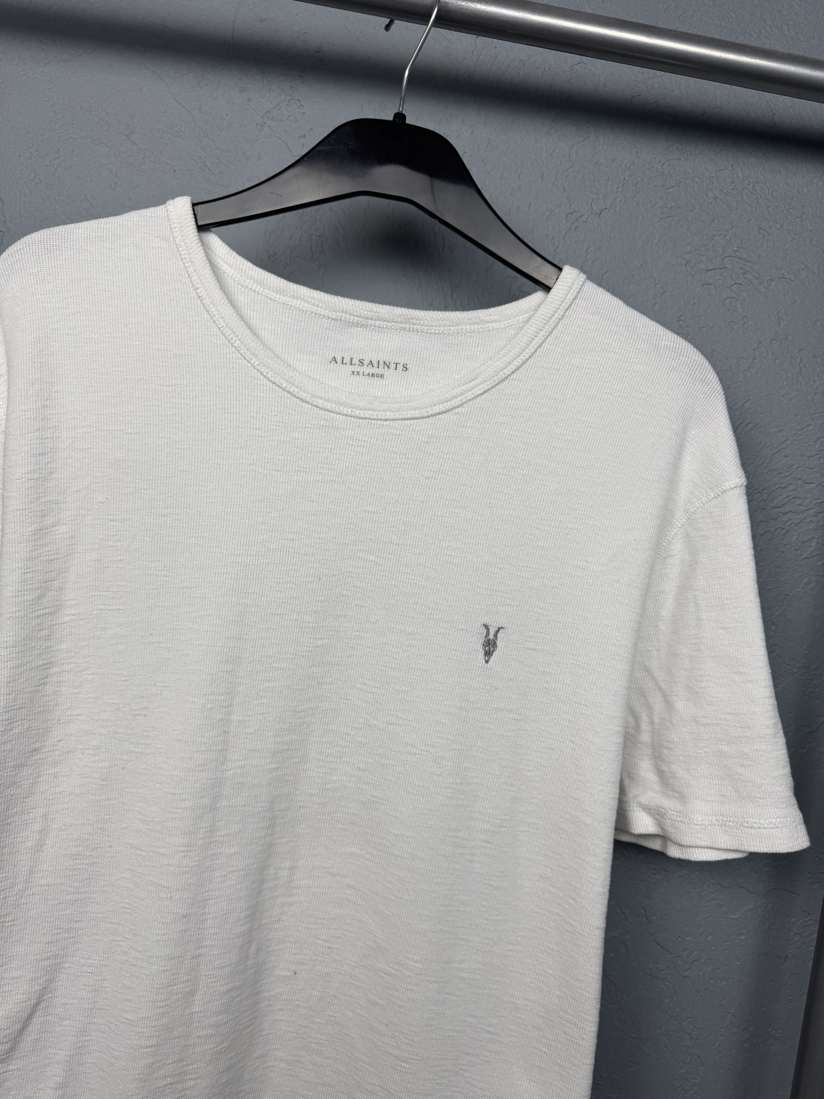 Allsaints AllSaints Esum SS Crew Neck Heavy Cotton T-Shirt Size US XXL / EU 58 / 5 - 2 Thumbnail