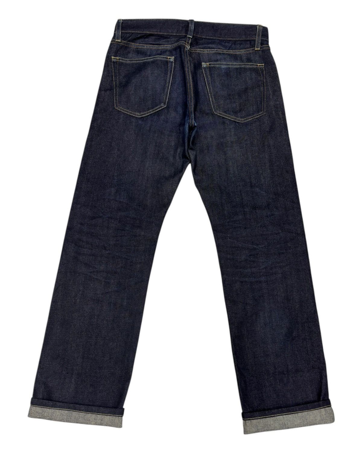Undercover × Uniqlo NOS🔥UNIQLO JAPAN SELVEDGE BLUE DENIM JEANS UNDERCOVER STYLE Size US 30 / EU 46 - 2 Thumbnail