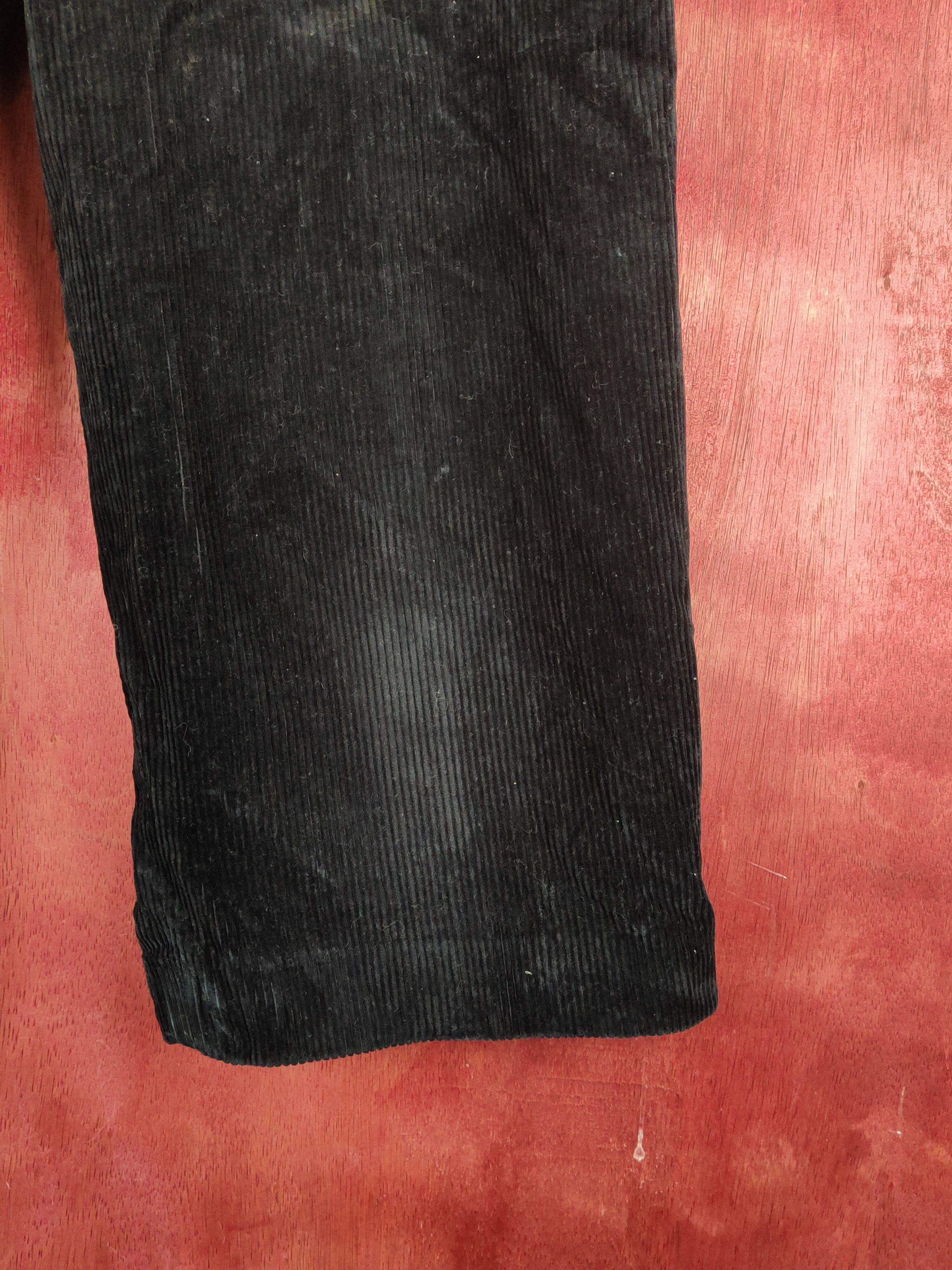 Vintage miss Onward Black vintage Corduroy Pants #S1726 Size 25" / US 0 / IT 36 - 6 Thumbnail