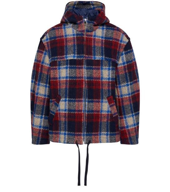 Isabel Marant Isabel Marant Blue & Red Kurt Jacket Size US XL / EU 56 / 4 - 1 Thumbnail