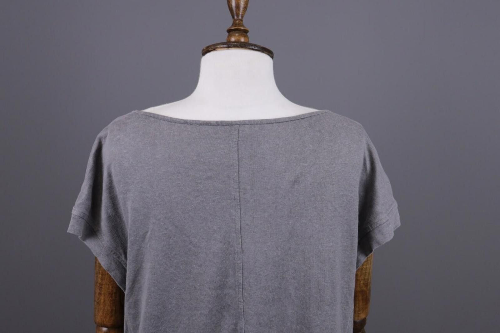Oscar De La Renta Oska Gray Sleevles Relaxed Lagenlook Tunic Dress Size 3 Size M / US 6-8 / IT 42-44 - 12 Thumbnail