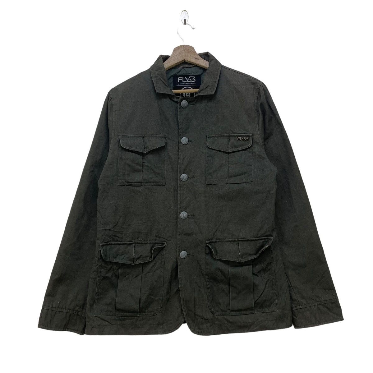 Japanese Brand × Vintage Japanese Brand FLY 53 Chore Jacket Size US M / EU 48-50 / 2 - 1 Thumbnail
