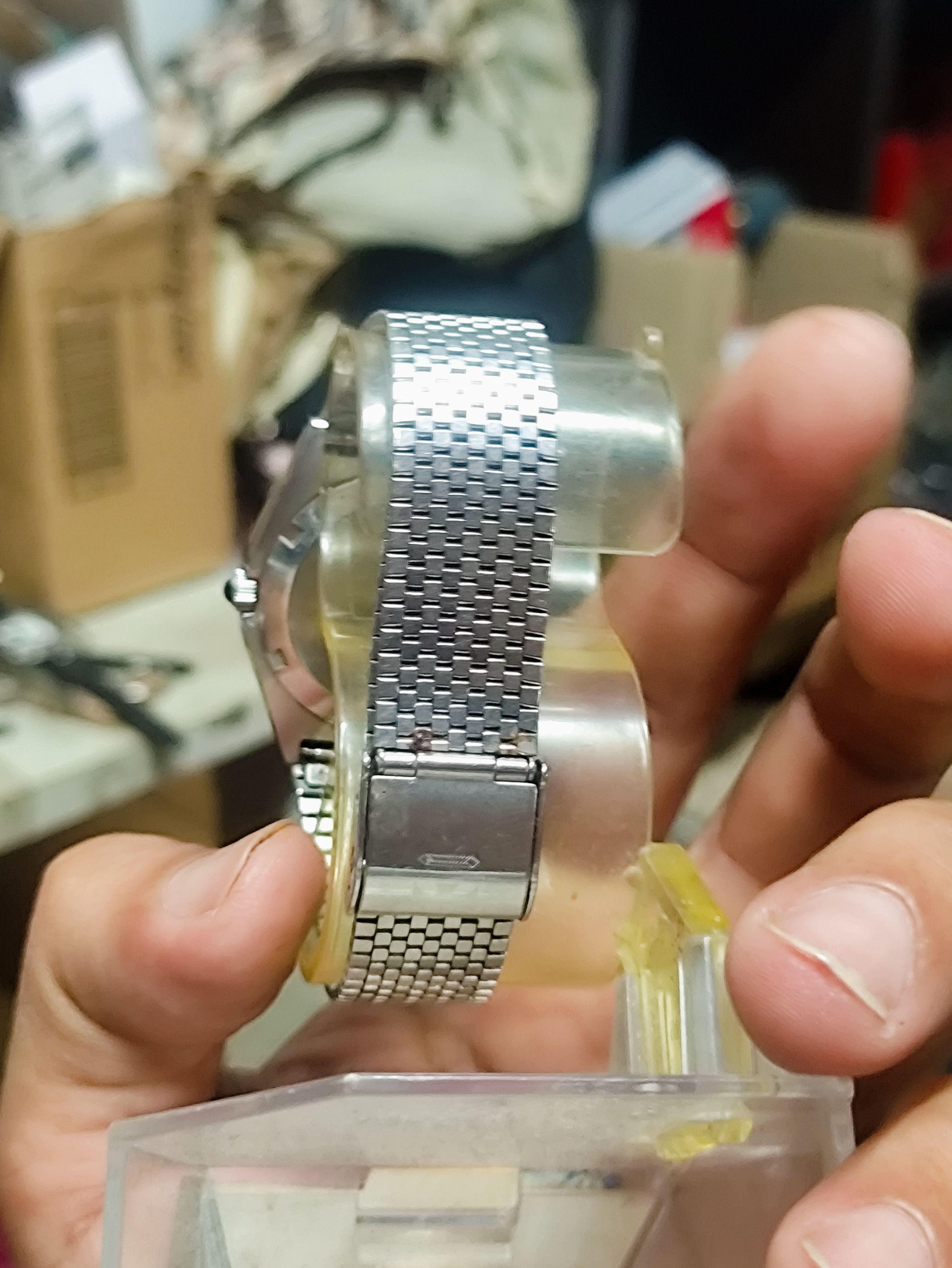 Japanese Brand Vintage Technos plaza Watch Quartz engine Size ONE SIZE - 14 Thumbnail
