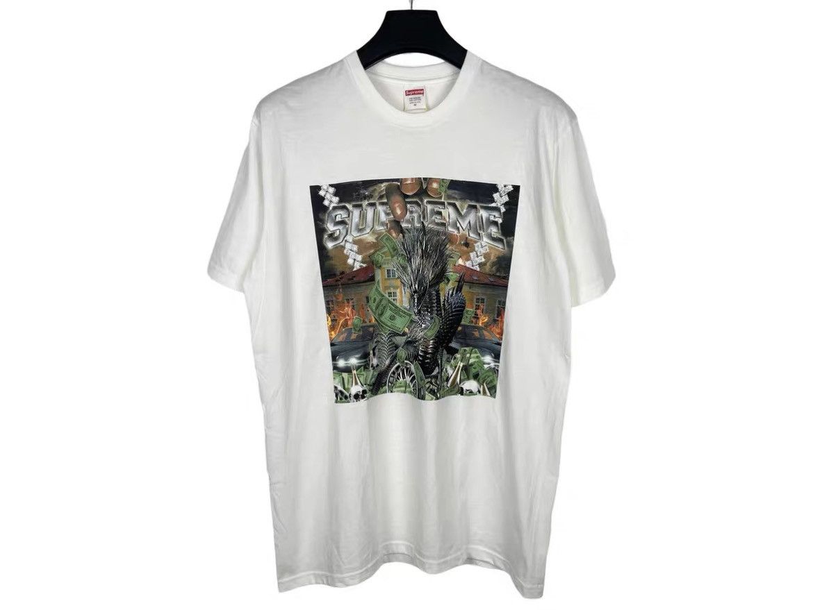 Supreme Supreme Dragon Tee SS20 Print Short Sleeve Tee J31 Size US M / EU 48-50 / 2 - 1 Thumbnail
