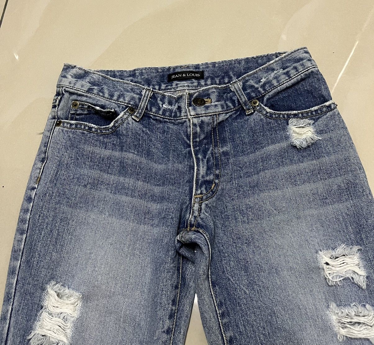 Hysteric Glamour Flare Jeans Jean & Louis distressed low rise bootcut F1 Size US 28 / EU 44 - 7 Thumbnail