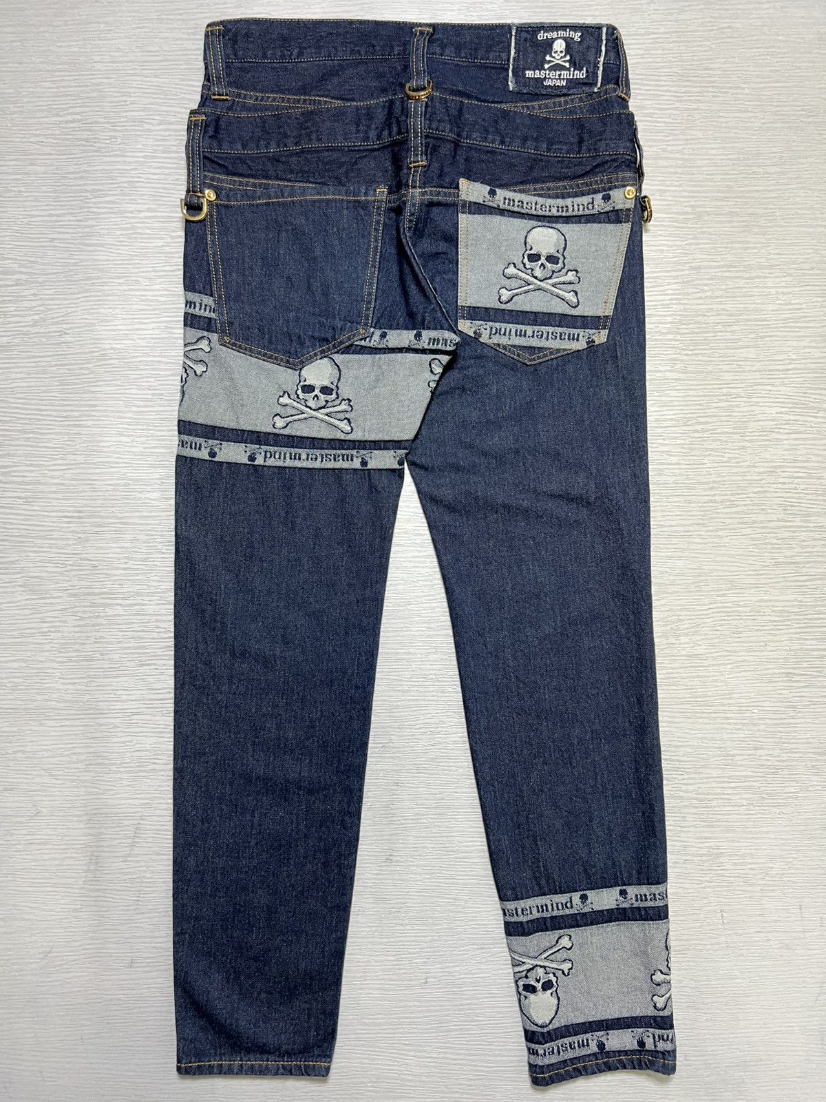 Mastermind Japan Mastermind Japan - “Dreaming" Slim Double Waisted Jeans Size US 30 / EU 46 - 1 Thumbnail