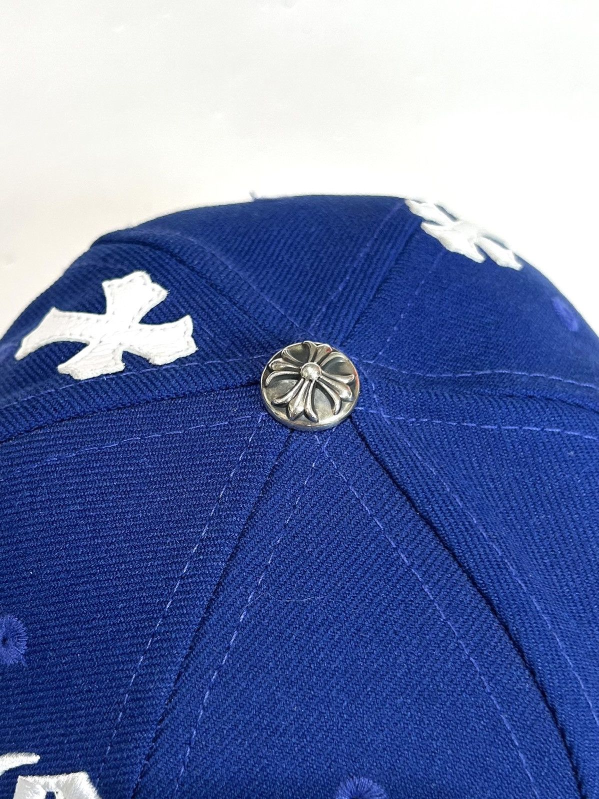 Chrome Hearts Chrome Hearts CH Hat Cross Patch Baseball Cap Size ONE SIZE - 4 Thumbnail