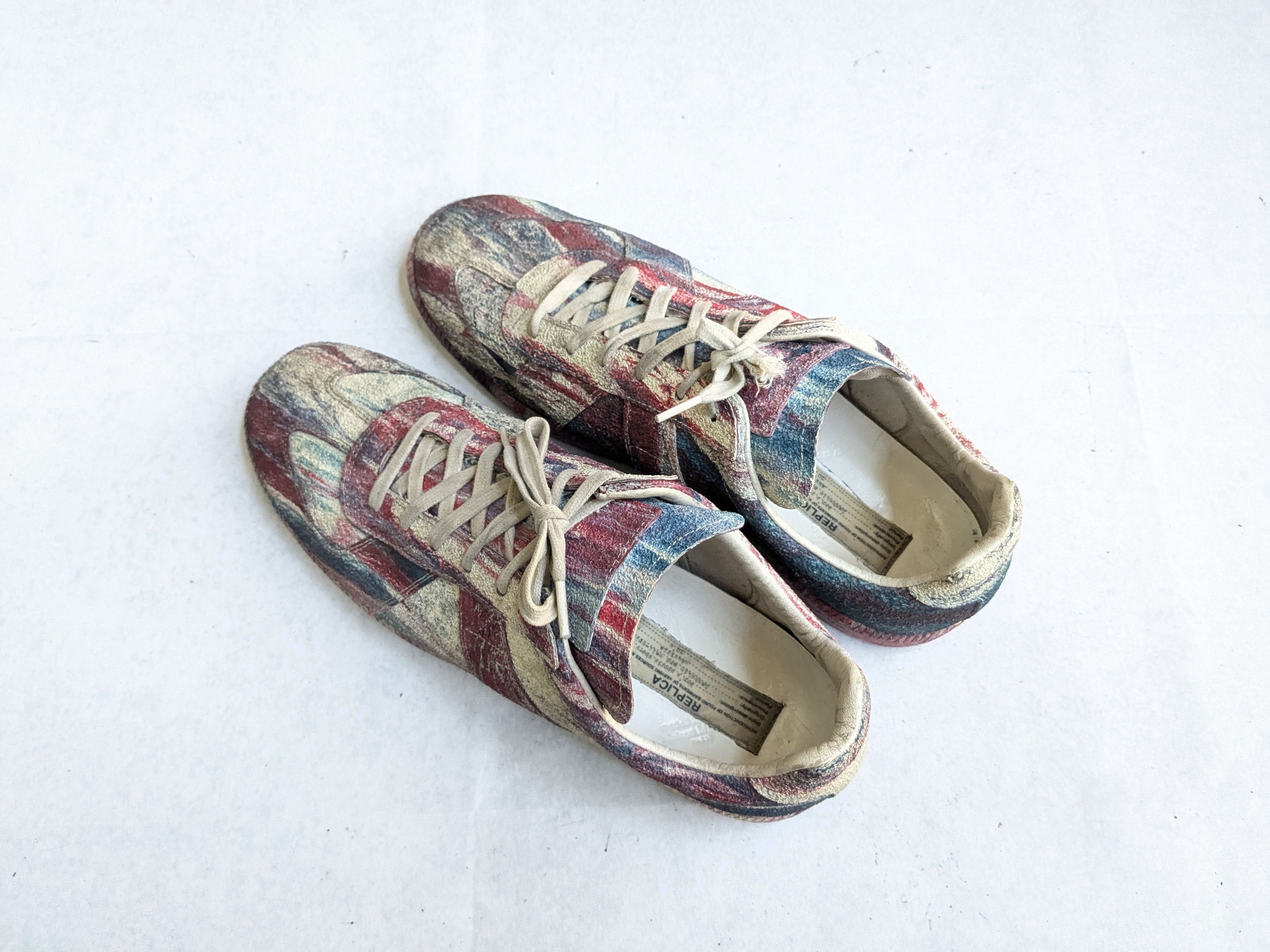Maison Margiela Maison Margiela Replica GAT 12 45 Multicolor Rainbow Size US 12 / EU 45 - 16 Thumbnail