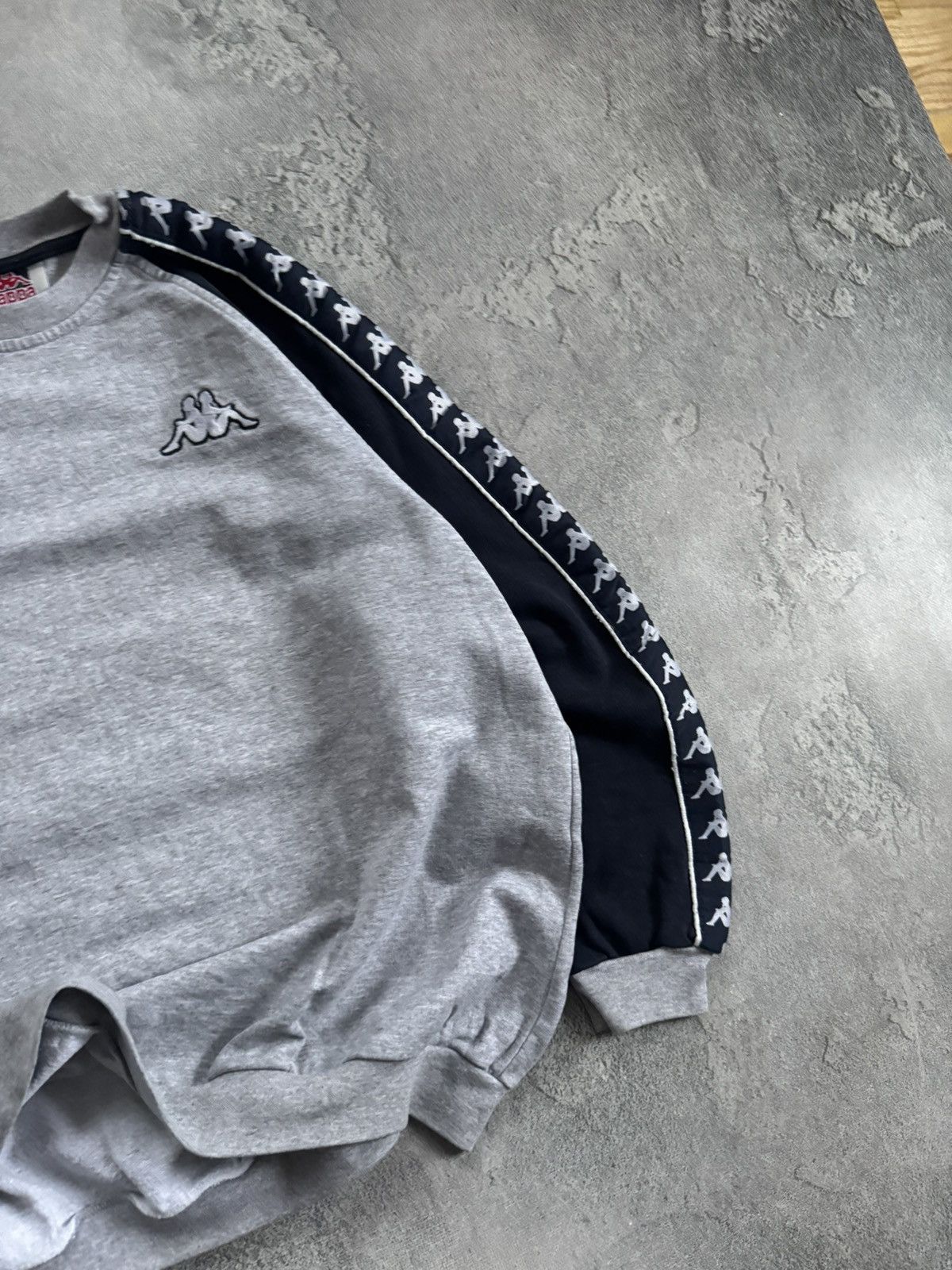 Kappa Kappa L/size vintage sweatshirts jumper pullover stripes Size US L / EU 52-54 / 3 - 4 Thumbnail