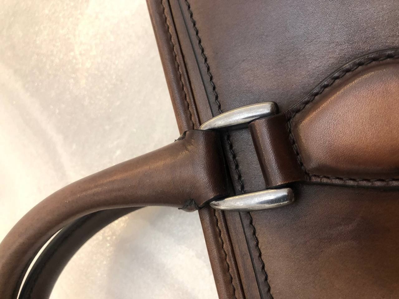 Berluti Berlui Berluti Brown Venezia Leather Deux Jours Briefcase Size ONE SIZE - 5 Thumbnail