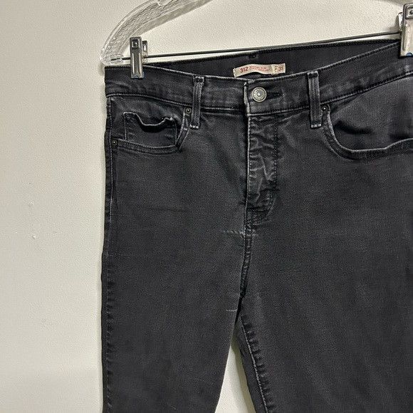 Levi's Levi’s Black 312 Shaping Slim Jeans Size 31" - 3 Thumbnail